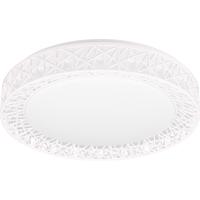 LED Plafondlamp 40W Dimbaar met Afstandsbediening - Rond Wit Kunststof