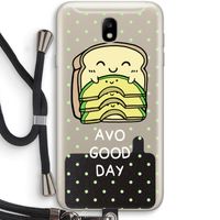 Avo Good Day: Samsung Galaxy J7 (2017) Transparant Hoesje met koord