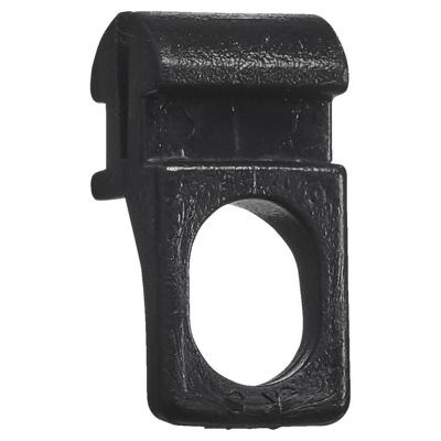 Leen Bakker - Runners Gordijnrail - 20 Stuks - Kunststof - Zwart - 1x1x2 Cm