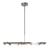 Steinhauer Flexibele led hanglamp Soleil RVS 3516ST