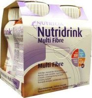 Nutridrink Multi fibre chocolade 200ml (4 st)