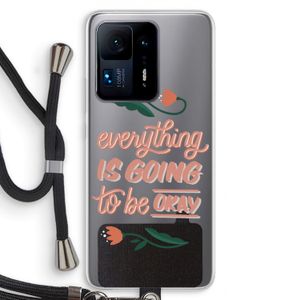 Optimistic flower girl: Xiaomi Mi Mix 4 Transparant Hoesje met koord
