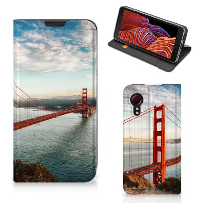 Samsung Galaxy Xcover 5 | Book Cover | Golden Gate Bridge