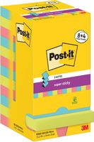 Post-It R330-SSCOS-P8+4 zelfklevend notitiepapier Vierkant Blauw, Groen, Roze 90 vel Zelfplakkend - thumbnail