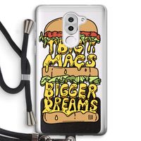 Big Macs Bigger Dreams: Honor 6X Transparant Hoesje met koord