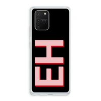 Monogram: Samsung Galaxy S10 Lite Transparant Hoesje