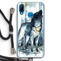 Bleeding Soul: Huawei P20 Lite Transparant Hoesje met koord