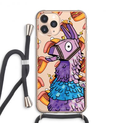Loot Burger: iPhone 11 Pro Max Transparant Hoesje met koord
