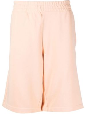 Maison Kitsuné short de sport à patch logo - Rose
