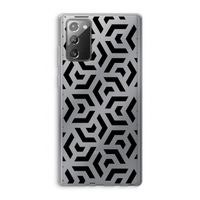 Crazy pattern: Samsung Galaxy Note 20 / Note 20 5G Transparant Hoesje