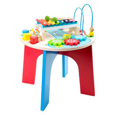 Small Foot houten activiteiten en muziektafel 2in1