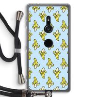 Bananas: Sony Xperia XZ2 Transparant Hoesje met koord