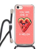 One In A Melon: iPhone 8 Transparant Hoesje met koord