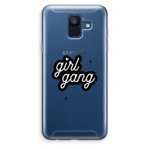 Girl Gang: Samsung Galaxy A6 (2018) Transparant Hoesje