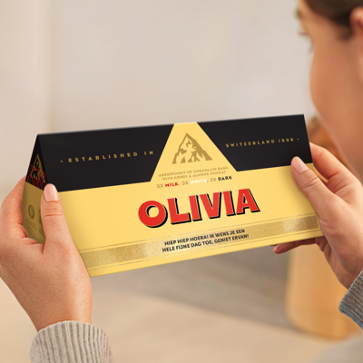 Toblerone XL met naam - smakenmix