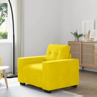 Sofastoel Geel 60 cm Fluweel