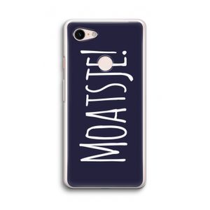 Moatsje!: Google Pixel 3 Transparant Hoesje