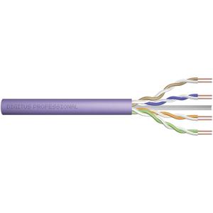 Digitus DK-1613-VH-1 Netwerkkabel CAT 6 U/UTP 4 x 2 x 0.25 mm² Violet 100 m