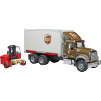 bruder Mack Granite UPS vrachtwagen modelvoertuig