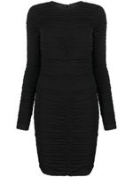 DSQUARED2 robe à effet froncé - Noir