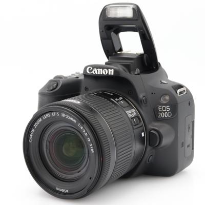 Canon EOS 200D + EF-S 18-55mm f/4-5.6 IS STM occasion