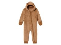 lupilu Baby fleece onesie (62/68, Beige)