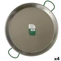 Pan La Dehesa 0160-LD 0160-LD Zilverkleurig Gepolijst Staal Ø 60 cm 73 x 6 x 59 cm 59 x 6 x 73 cm (4 Stuks)