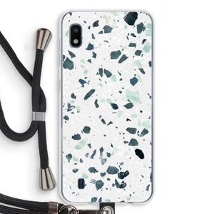 Terrazzo N°2: Samsung Galaxy A10 Transparant Hoesje met koord