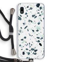 Terrazzo N°2: Samsung Galaxy A10 Transparant Hoesje met koord