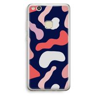 Memphis Shapes Pink: Huawei Ascend P10 Lite Transparant Hoesje