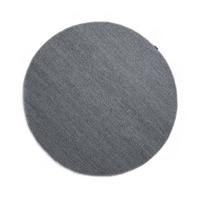 Nordic Weavers Rond wollen vloerkleed Lett - staalblauw - 250 cm rond