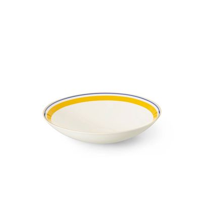 DIBBERN - Capri Coupe - Diep bord 20cm Yellow/Blue