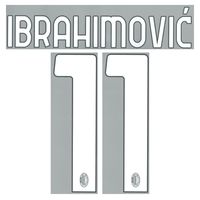 Ibrahimović 11 (Officiele AC Milan Bedrukking 2021-2022)