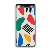 Illustratieve pop 1: Samsung Galaxy A80 Transparant Hoesje