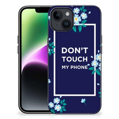 iPhone 15 | Telefoon Hoesje | Flowers Blue DTMP