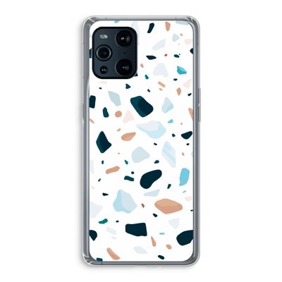 Terrazzo N°13: Oppo Find X3 Transparant Hoesje