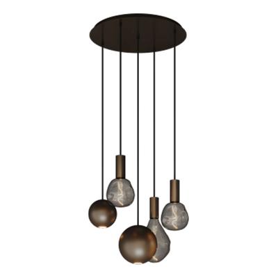 Hanglamp Gerace Deens Rond Platinum Hanglamp Gerace Deens Rond Platinum