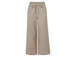 esmara Linnen dames broek - Plus size (Taupe, 48)