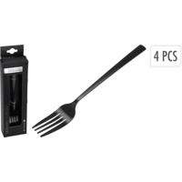 Excellent Houseware Gebaksvork rvs set a 4 stuks