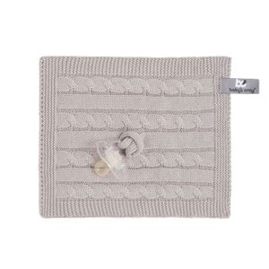 Baby's Only speendoekje Cable Classic Leem Maat