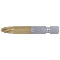 KS Tools 911.3642 9113642 Kruis-bit PZ 1 Speciaal staal Titanium gecoat C 6.3 5 stuk(s)