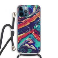 Chameleon Sun: iPhone 12 Pro Transparant Hoesje met koord Chameleon Sun: iPhone 12 Pro Transparant Hoesje met koord
