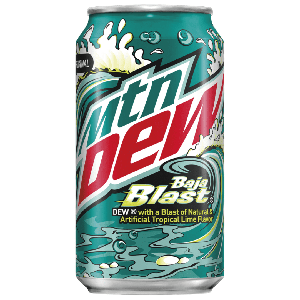 Mountain Dew Mountain Dew - Baja Blast 355ml