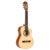 Ortega RQ25 Requinto Series Natural 1/2-formaat klassieke gitaar met gigbag