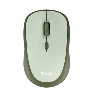 Trust Yvi+ Draadloze Muis Eco Muis Groen