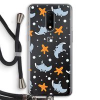 Manta: OnePlus 7 Transparant Hoesje met koord