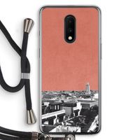 Marrakech Skyline : OnePlus 7 Transparant Hoesje met koord