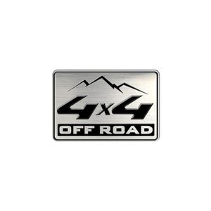 Aluminium Embleem/Logo - 4x4 OFF ROAD - 5,5x3,6cm AV233259