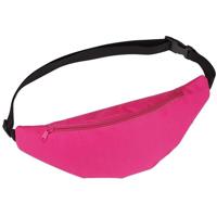 Heuptasje/buideltasje - roze - 35 x 15 cm - Festivaltasjes outdoor - Fanny pack - polyester - thumbnail