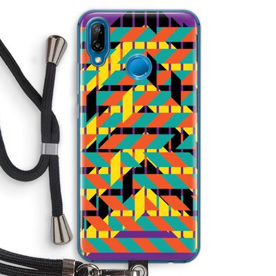 Skew Bee 2: Huawei P20 Lite Transparant Hoesje met koord